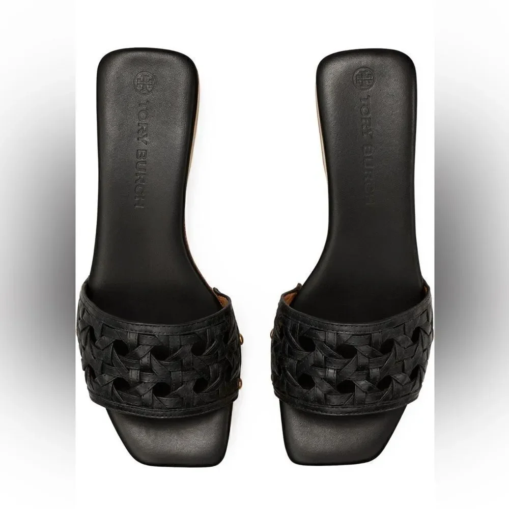 Tory Burch Basketweave Sandals